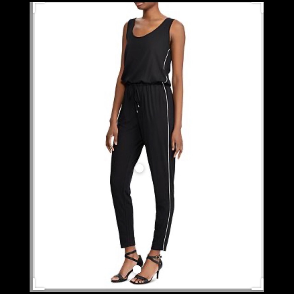 Lauren Ralph Lauren Side Stripe Jumpsuit